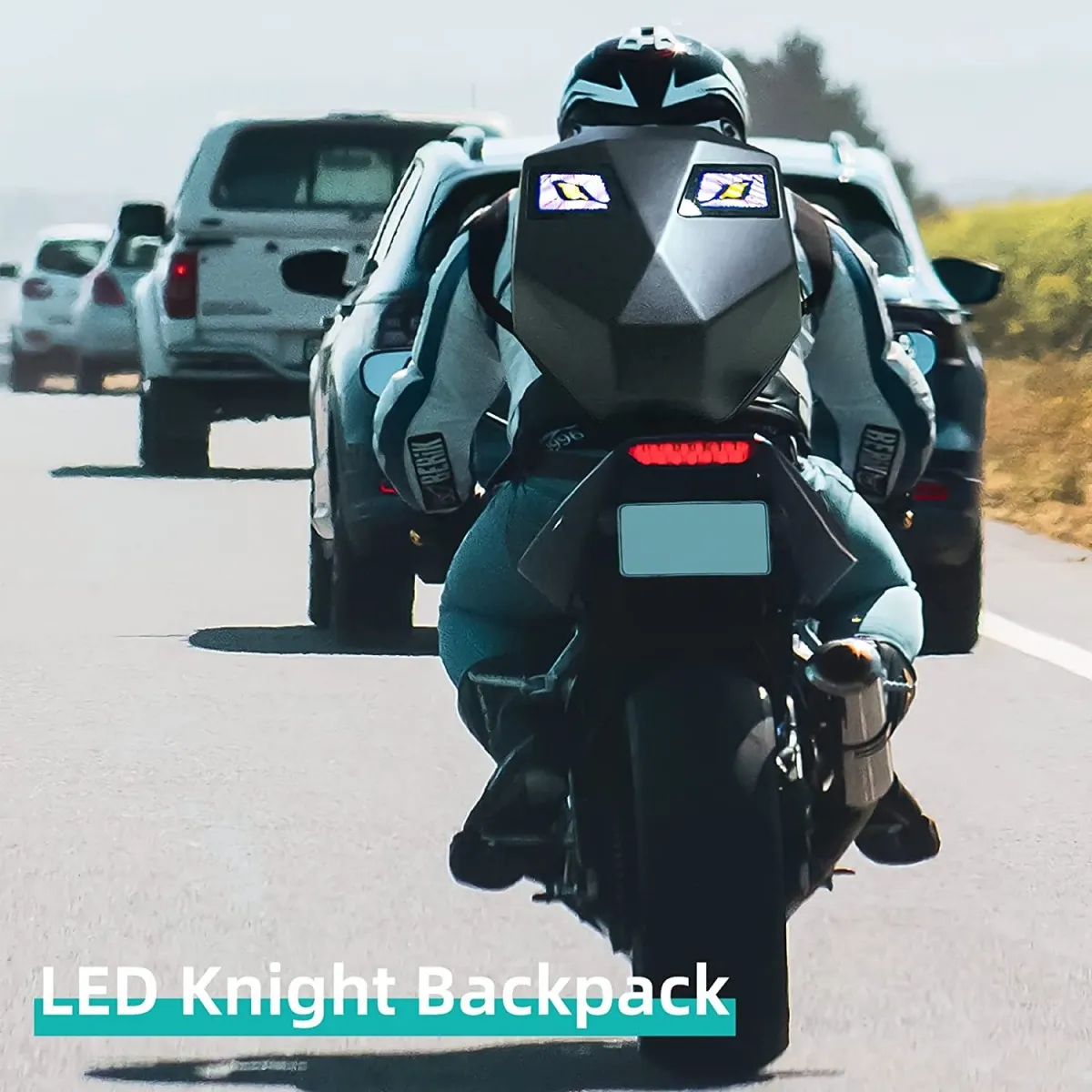 motorcycle backpack led 7 motorcycle backpack led 7